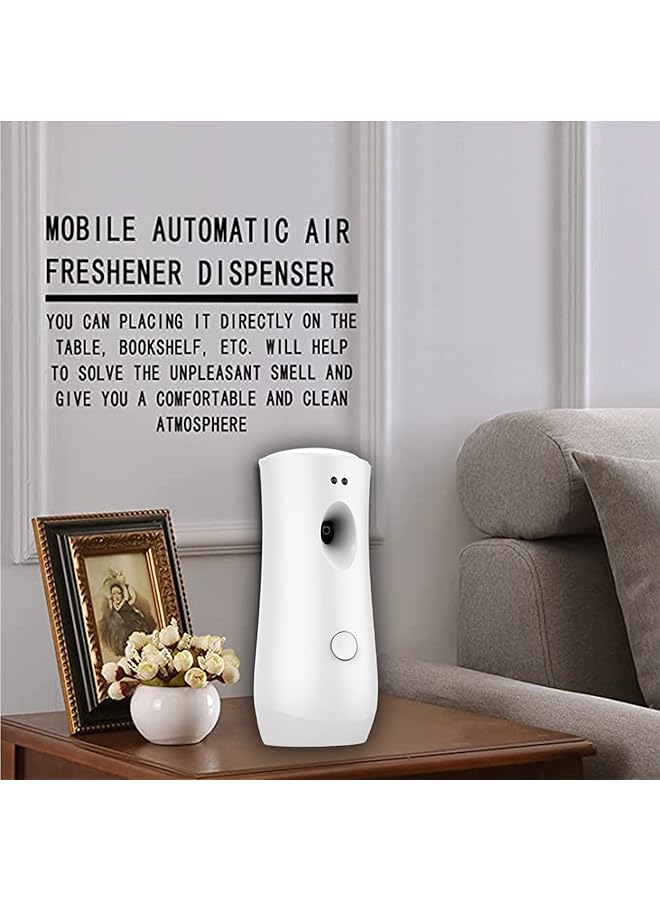 erorex Auto Air Freshener Spray Machine Aromatherapy Machine Air Freshener Dispenser Adjustable Aroma Spray Machine For Bedrooms Bathrooms Offices Airports Hotels Battery Not Included - Image 2