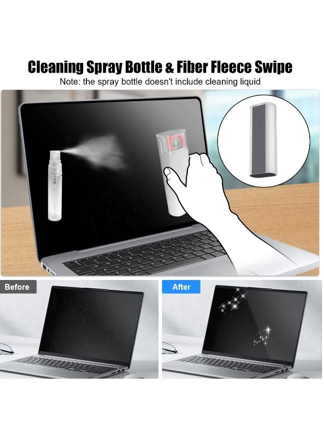 DUSALA 7 in 1 Computer Keyboard Cleaning Brush Set Earbuds Cleaning Pen Wireless Bluetooth Headset Charging Box Electronics Keyboard Cleaning Tools Cleaner Keycap Puller Kit (Pink) - Image 5