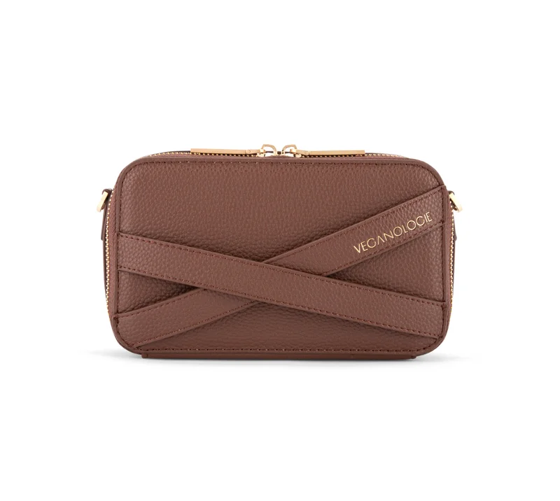 Mars Man Bag in Brown Made from 5.5 Recycled Plastic Bottles