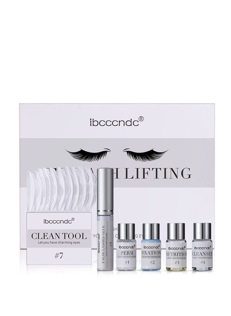 ibcccndc - Lash Lift Eyelash Perming Kit Tools Eyelash Perming with Strong Glue Beauty Lashes & 3D Charming Eyes - Image 1