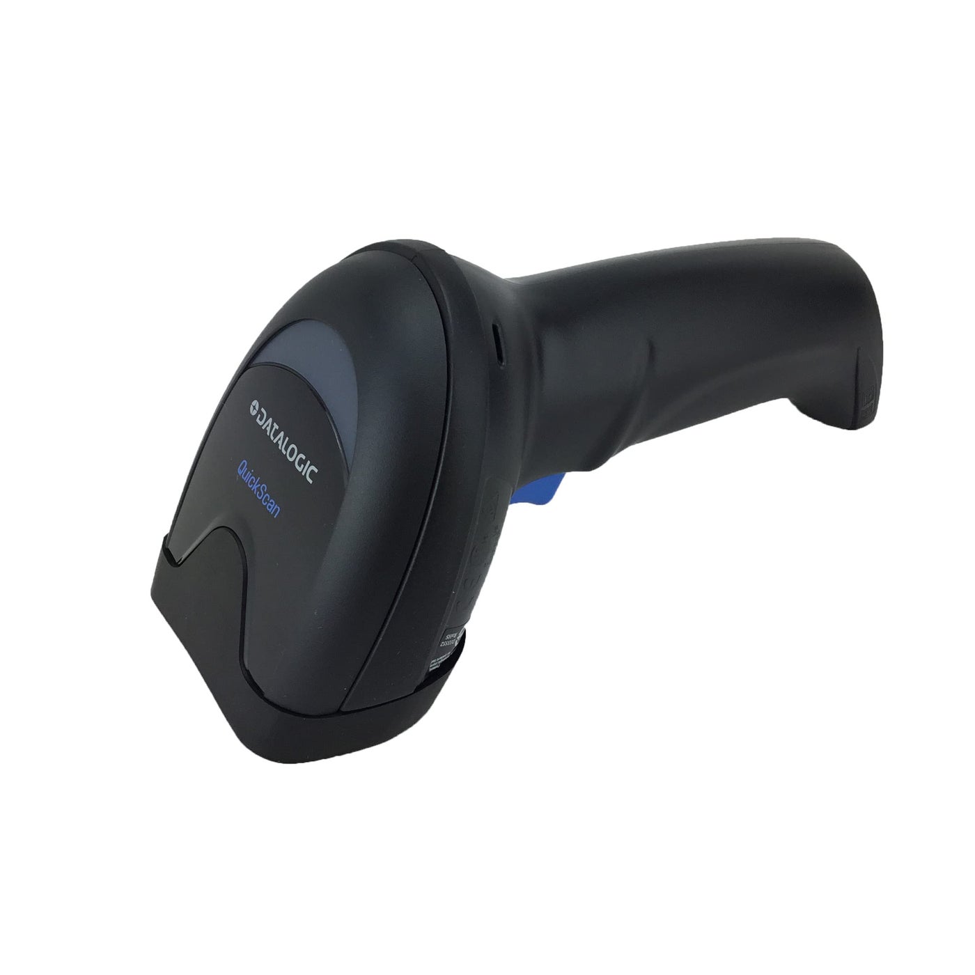 Datalogic QuickScan QD2590BK Corded Handheld Omnidirectional Area ImagerBarcode Scanner Black 1D 2D and Postal Codes Without USB Cable