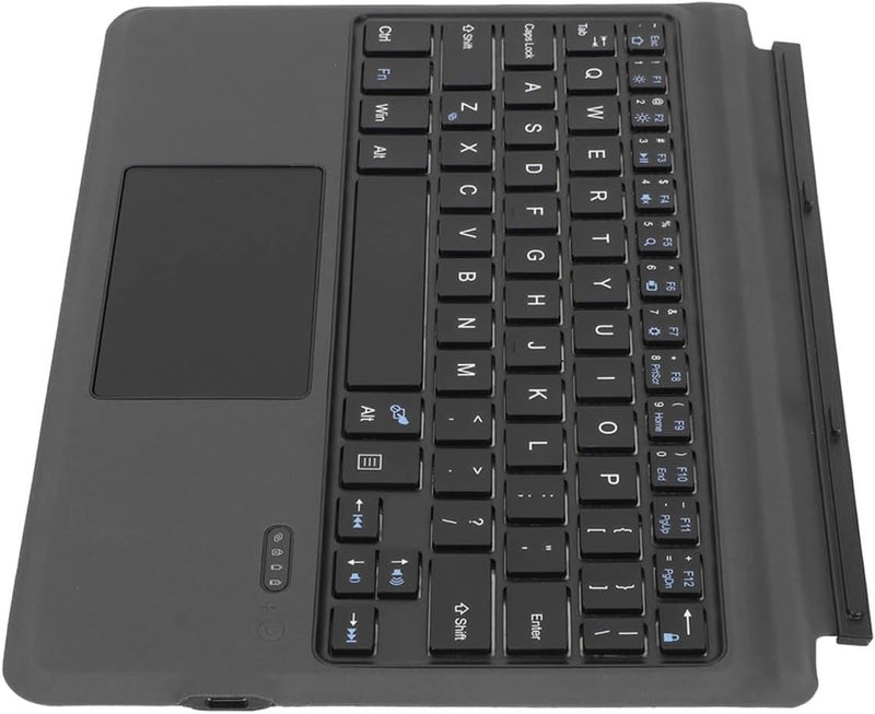 Focket Trackpad Keyboard, BT5.0 Stable Connection Ultra Slim Lightweight for Go Tablets, Sensitive Touchpad with Quick Response PU Leather for Go 1 2 3 Tablet (Regular Style) - Image 2