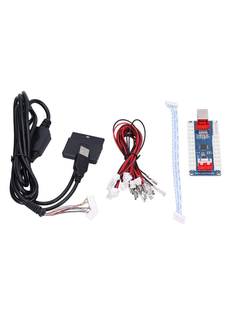 Zero Delay Arcade USB Encoder Pc to Joystick, Arcade USB Encoder No Delay Encoder Arcade Controller DIY Kit for Raspberry Pi for PS2