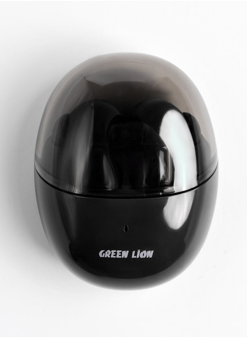 GREEN LION Athens Wireless Earbuds Premium Sound with Multi-Function Touch / 12 Meters Transmission Distance / 4 Hours Music & Talk time / Hands-Free Calls / FTD Chipset / Bluetooth V5.3 - Black  - Image 2