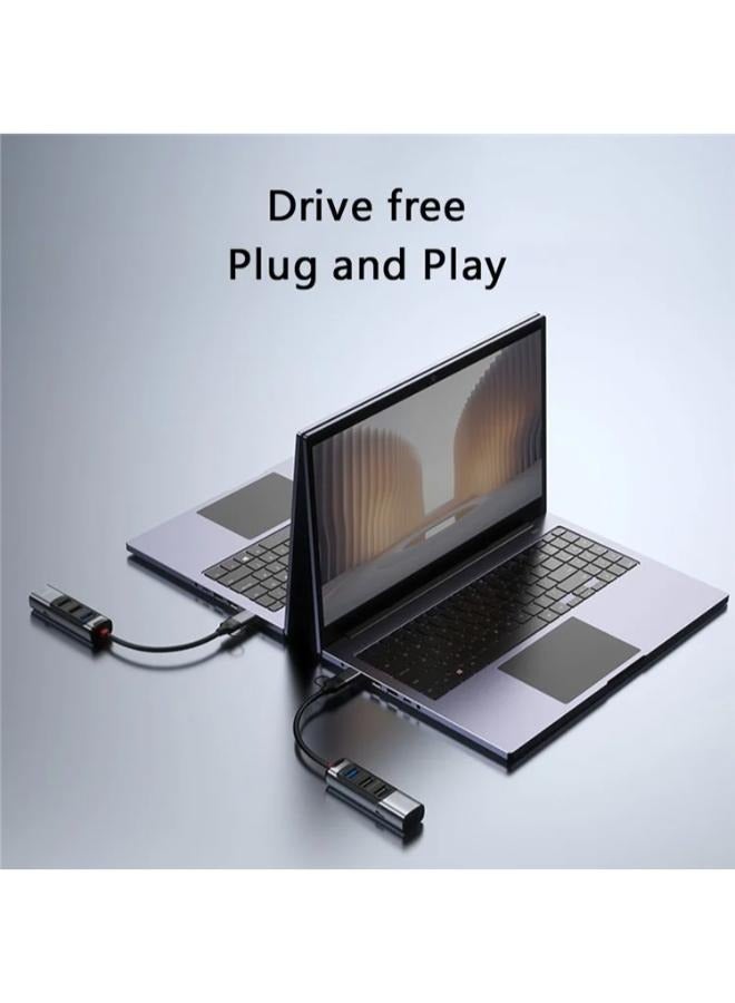 محول موزع USB + Type C من YESIDO HB19 إلى USB 3.0 + 2xUSB 2.0 + PD 2.0 USB-C