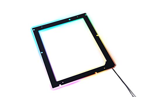Formulamod ATX Motherboard RGB Backplate Light-Emitting Back-Plane 5V 3 Pin ARGB Desktop Decor Lamp Strip Back Light Pad - Image 1