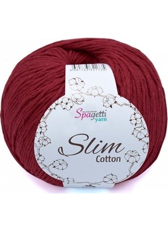 Spaghettiyarn Claret Red Slim Cotton Yarn - pzsku/ZDED071894D4380E17A2BZ/45/_/1740652458/83f19e20-7a0b-4e63-9e34-6b6d1914d252