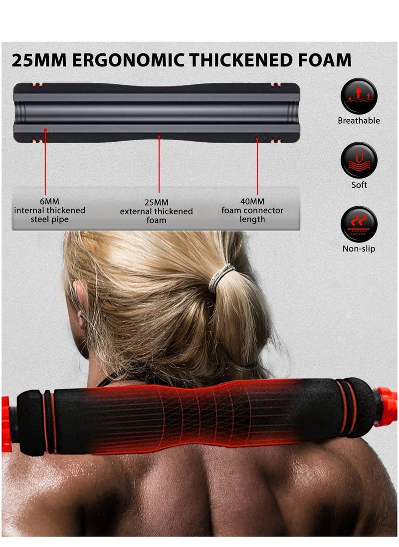 Maston - 2 in 1 Weight Sets Dumbbells Adjustable Dumbbells Set Adjustable Barbell Weights Dumbbell Set for Workout Exercise Training of Home Gym (20kg) - Image 1