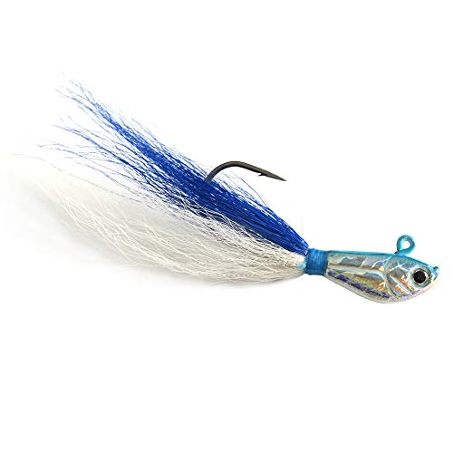 Seasky Bucktail Jig Saltwater Baits and Lures Fishing Bucktail Lure - Image 5