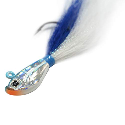 Seasky Bucktail Jig Saltwater Baits and Lures Fishing Bucktail Lure - Image 3