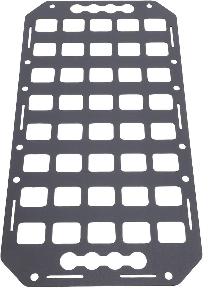Zerodis Truck Bed Molle Panel Cargo Racks Heavy Duty Tool Organizer for SUVs Pickups and Trailers Truck Bed Molle Panel Aluminum Construction Other Vehicles - Image 2