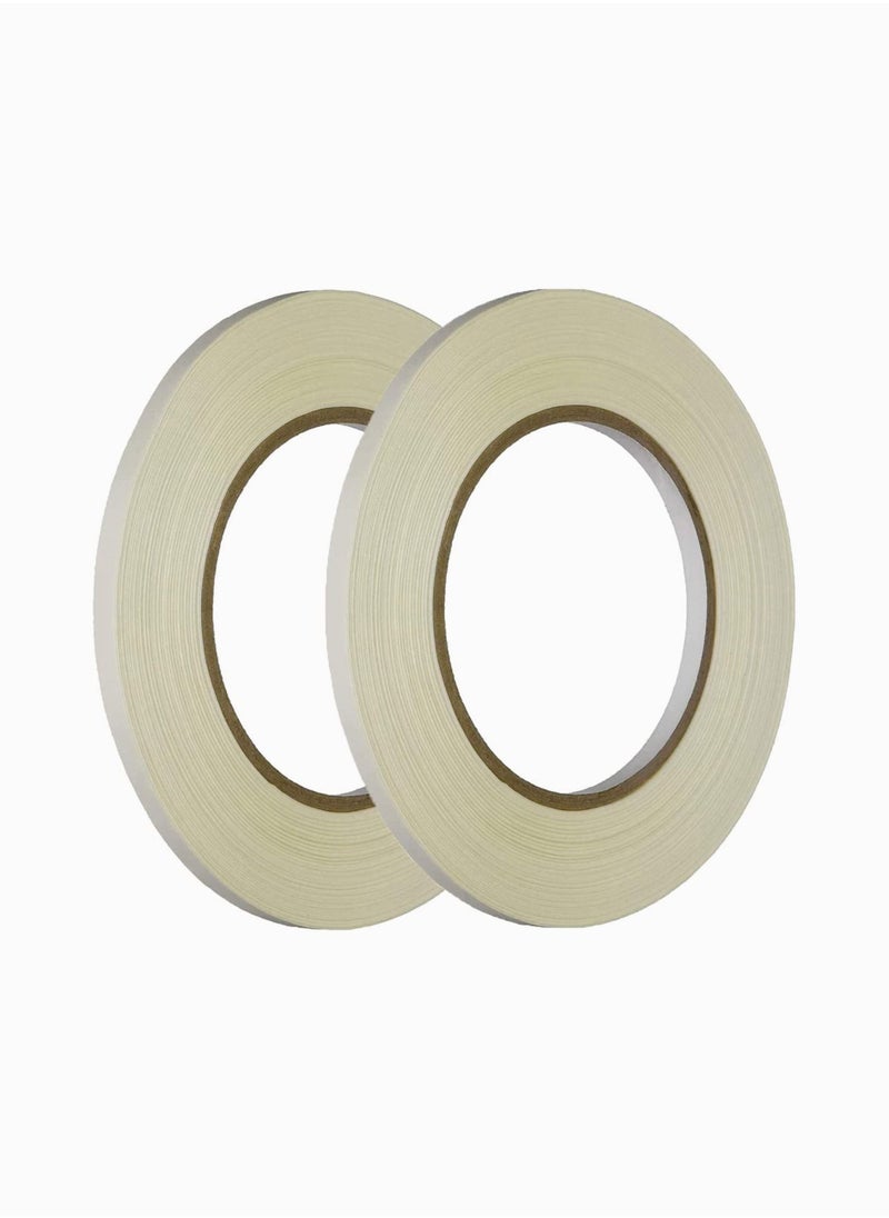 Y&D White Artist Tape - Masking Artists for Drafting Art Watercolor Painting Canvas Framing Acid Free 5mm Wide 2 Pcs  - Image 1