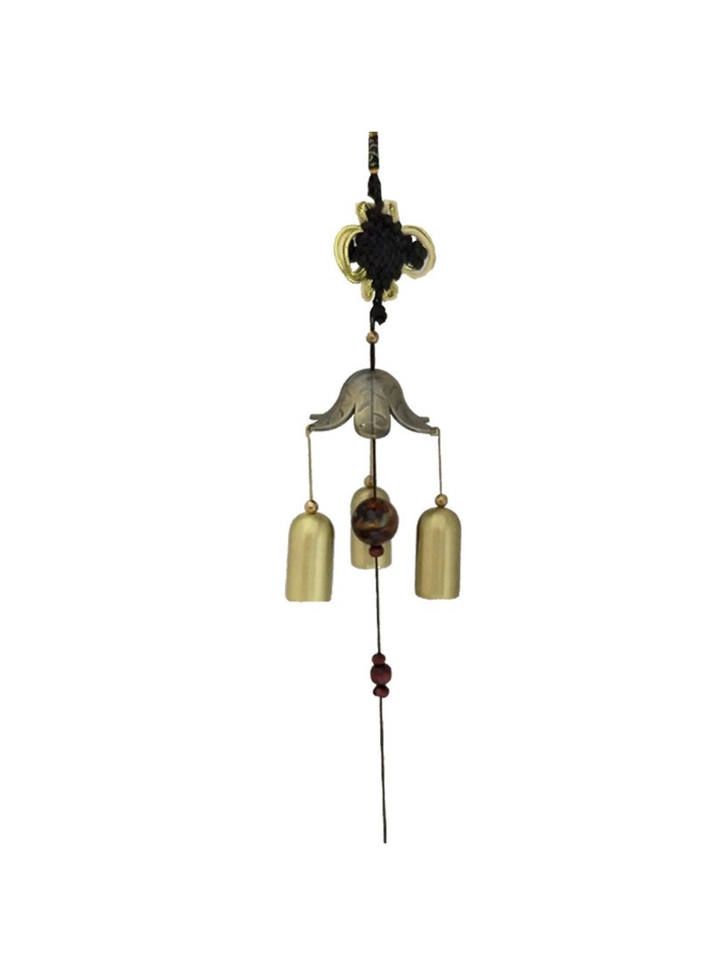 Divya Mantra - Divya Mantra Feng Shui Fengling Flower Metal Good Luck Windchime Gift for Home - Image 1