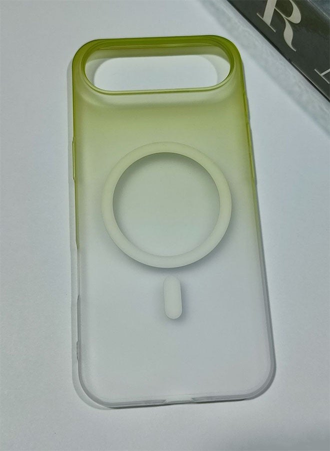 MagSafe Case for iPhone 17 Air, Slim Semi-Transparent Case, Shockproof, Scratch and Fingerprint Resistant, Supports Magnetic Wireless Charging - Green - Image 4