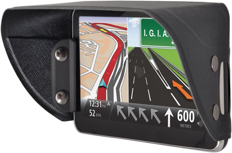 TFY GPS Navigator Sunshade TFY Universal GPS Sun Shade  Glare Visor Shield for 7 inch Car Navigator - Image 1