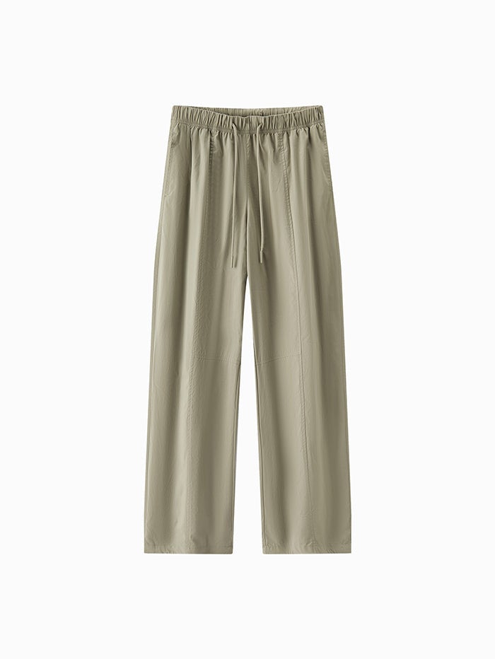 سيمير بنطلون فضفاض بلون موحد للنساء - Image 1