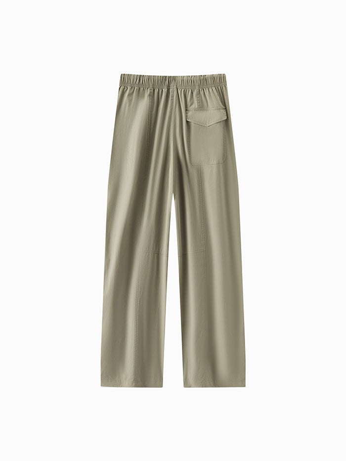 سيمير بنطلون فضفاض بلون موحد للنساء - Image 3