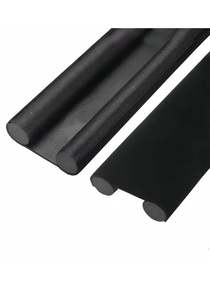 DubaiGallery شريط ختم الباب المقاوم للاحتكاك 1 قطعة 93 سم/36.61 بوصة - استخدم مانع التهوية تحت الباب للحفاظ على منزلك دافئًا ومهوى، للفنادق/المطاعم/المكاتب/التجارية - Image 3