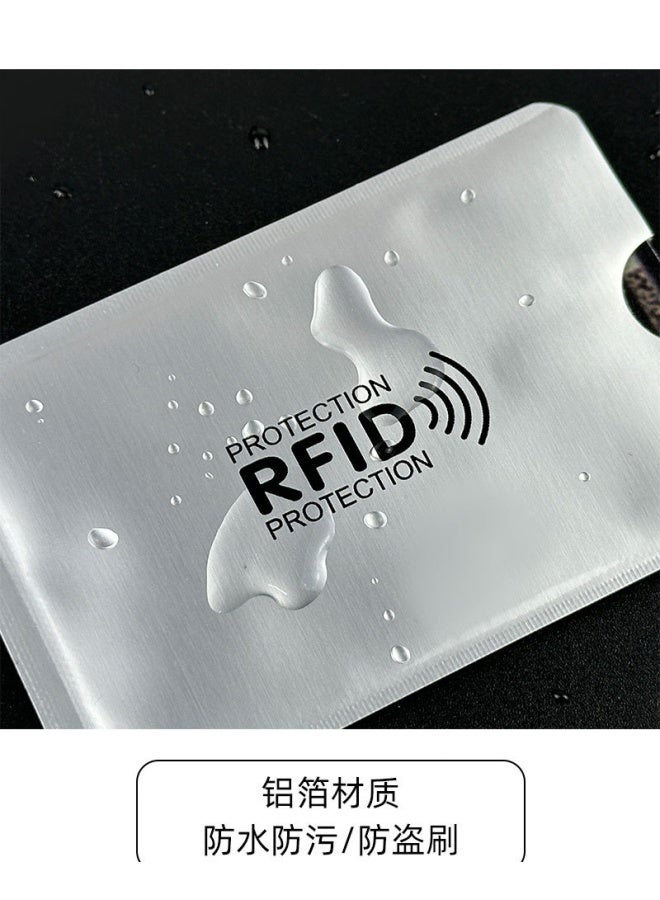 RFID Blocking Sleeves (24 Credit Card Protector Holders in 4 colors ), Identity Theft Protection Secure Sleeve for Credit Cards, Debit Card - Image 2