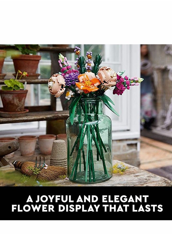 MIXDE 756 Piece Flower Blocks Bouquet Set for Decorative Home Accessories  - Image 3