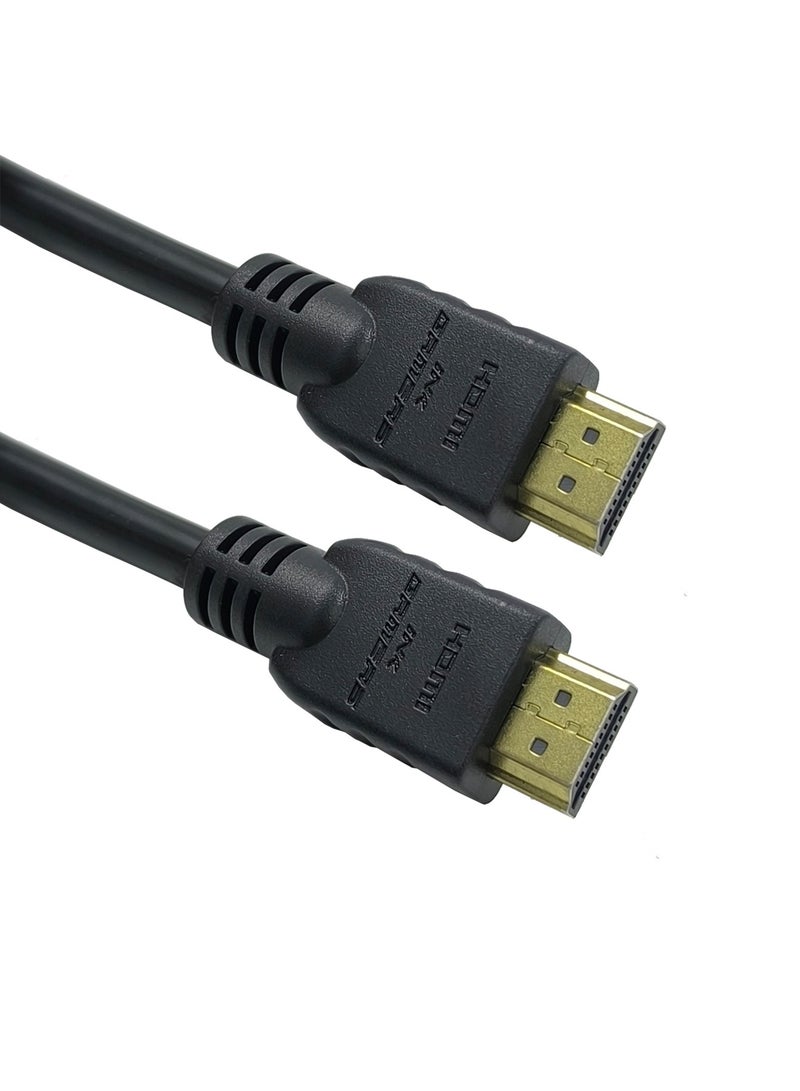 INK GAMERS Premium HDMI cable, Gold Plated Ultra High-Definition HDMI 2.0M Cable with High-Speed Ethernet Support and 3D Video Support for all HDMI Supported Devices, Compatible with PlayStation, Xbox, PC, Laptop, TV, PS4, PS5 (Packaging may vary) - Image 2