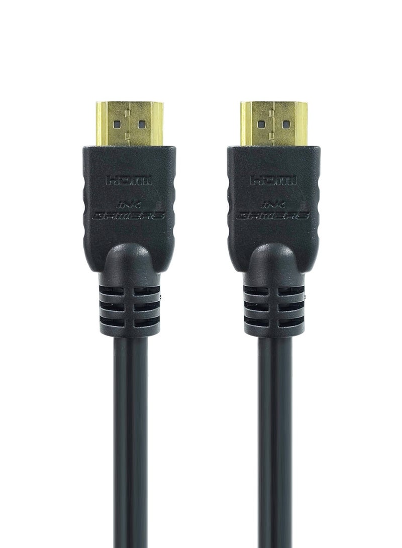 INK GAMERS Premium HDMI cable, Gold Plated Ultra High-Definition HDMI 2.0M Cable with High-Speed Ethernet Support and 3D Video Support for all HDMI Supported Devices, Compatible with PlayStation, Xbox, PC, Laptop, TV, PS4, PS5 (Packaging may vary) - Image 1
