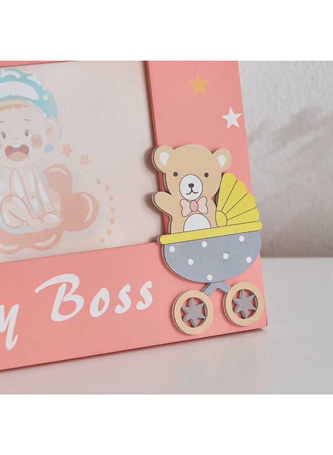 Home Box Elbe Baby Boss Photo Frame 26 x 0.8 x 20 cm  - Image 4