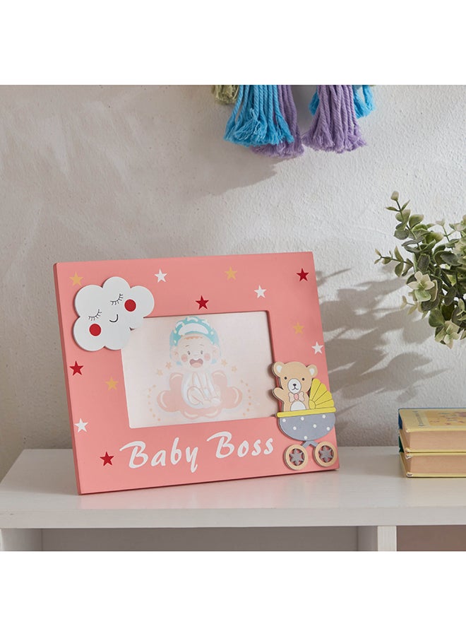 Home Box Elbe Baby Boss Photo Frame 26 x 0.8 x 20 cm  - Image 1