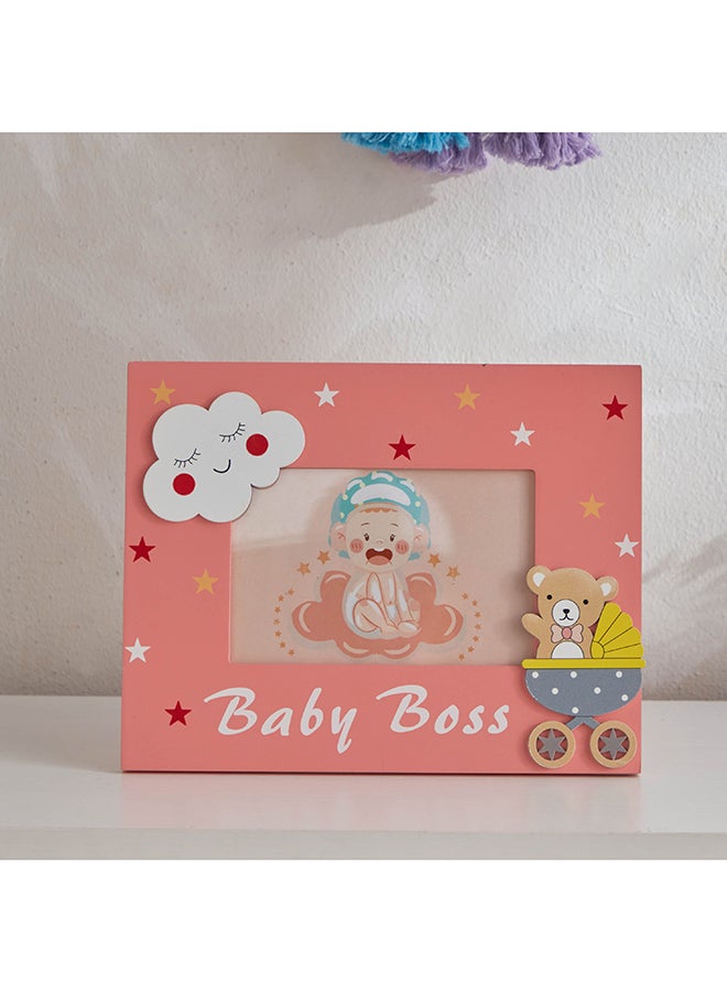 Home Box Elbe Baby Boss Photo Frame 26 x 0.8 x 20 cm  - Image 3