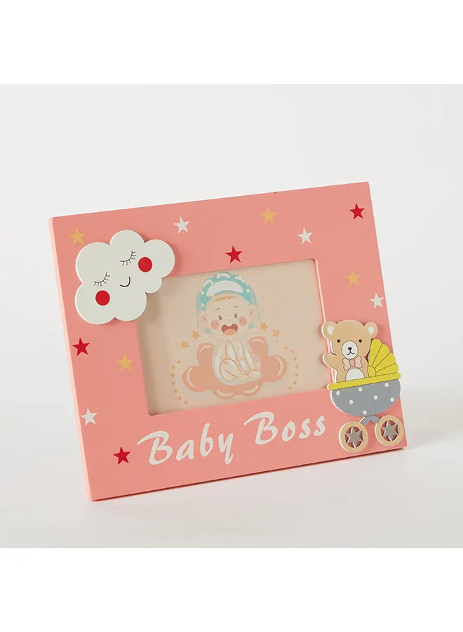 Home Box Elbe Baby Boss Photo Frame 26 x 0.8 x 20 cm