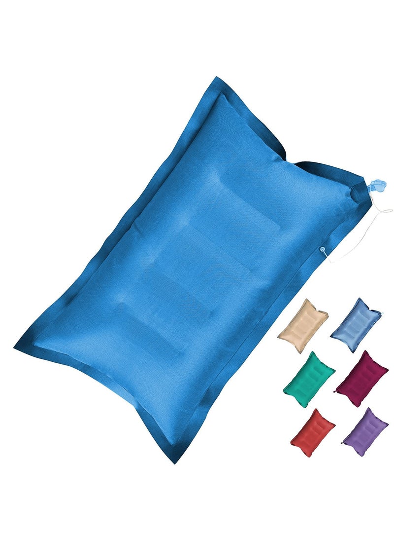 RAV - RAV Pack of 2 Multi Color Soft Fabric Travelling Pillow Color As per Available - Image 1