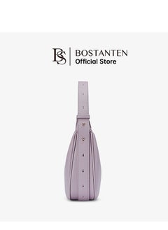 Bostanten Bostanten 3-in-1 Moon Bag | Convertible Crossbody, Shoulder & Handbag | Premium Vegan Leather | Taro Purple Color | Stylish & Versatile for Everyday Use  - Image 3