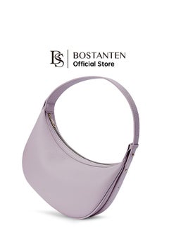 Bostanten Bostanten 3-in-1 Moon Bag | Convertible Crossbody, Shoulder & Handbag | Premium Vegan Leather | Taro Purple Color | Stylish & Versatile for Everyday Use  - Image 2