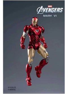 PlayandDream Iron Man Mark 6 Action Figure – 7-Inch  - Image 4