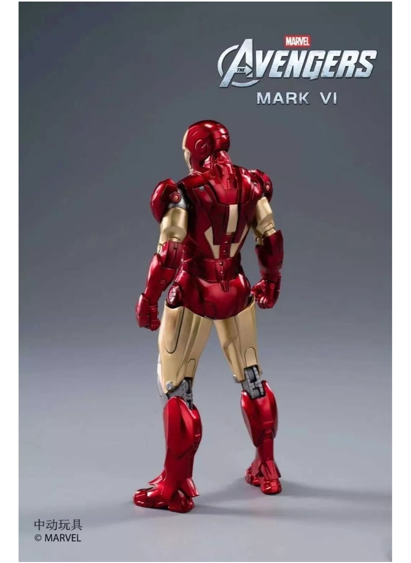 PlayandDream Iron Man Mark 6 Action Figure – 7-Inch  - Image 5
