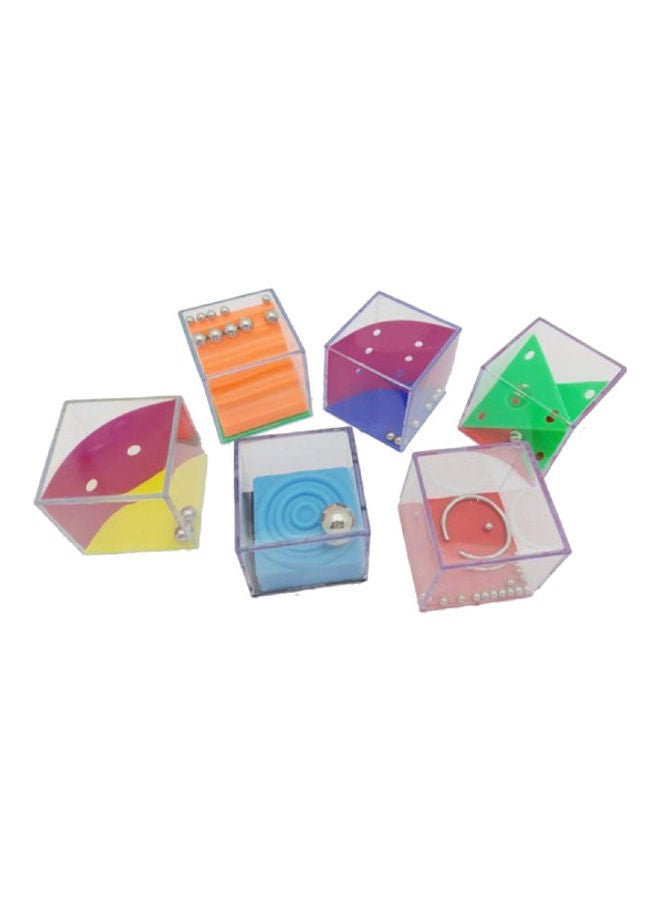 6-Piece Intelligence and Brain Teasing Cubes