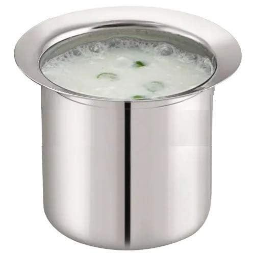 Vipron Heavy Guage Stainless Steel Gunj Milk Container Boiler Milk Pot Size 1300 ml - Image 3