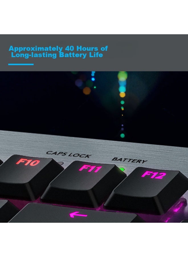 G Logitech G G913 Tkl Bluetooth Wireless Wired Tri-mode Mechanical Keyboard, Rapid Actuation Low Profile Switches, 87-key Compact Design, No Numpad, L Switch - Image 4