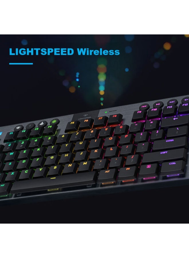 G Logitech G G913 Tkl Bluetooth Wireless Wired Tri-mode Mechanical Keyboard, Rapid Actuation Low Profile Switches, 87-key Compact Design, No Numpad, L Switch - Image 2