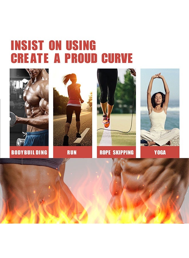 إيلهو كريم الساونا الحار 120 جرام - كريم تنحيف للجسم يشكل الخصر والفخذين والساقين والبطن، كريم تدليك لشد البطن والخصر والأرداف - كريم للتنحيف وحرق الدهون للرجال والنساء - Image 4