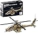 Apostrophe Games AH64 Apache Helicopter Building Block Set  259 Pieces  Air Force Plane Ages 10 - Image 2