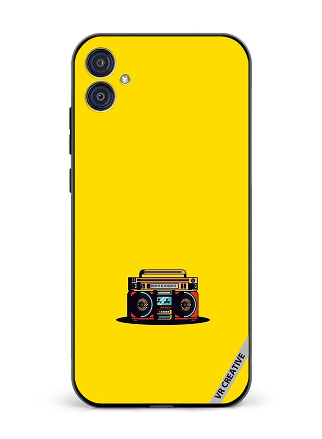 VR CREATIVE Protective Case Cover For Samsung Galaxy M04/F04 Music Design Multicolour - Image 1