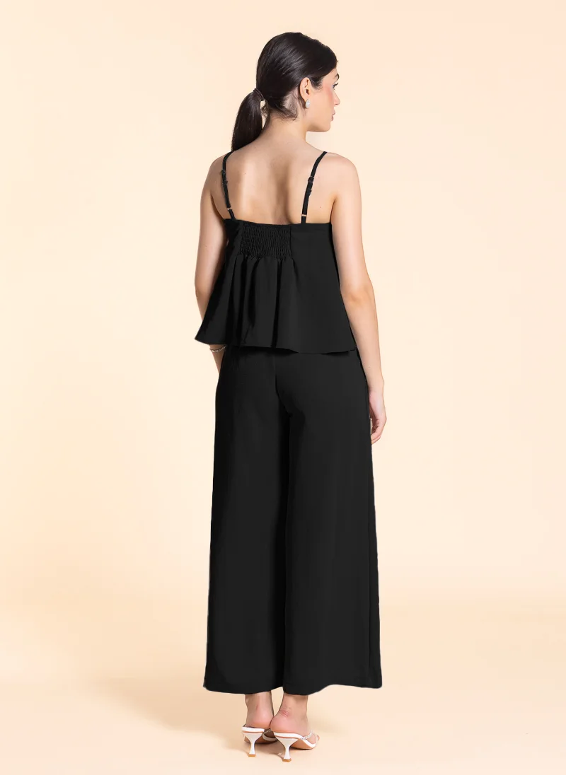 SHAPES DETAILED STRAPPY TOP SET