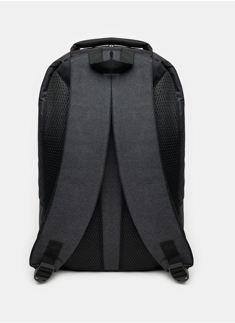 Generic CounterFlow Laptop Backpack With Computer Compartment With Polariod Neckband Headphone Black  - Image 3