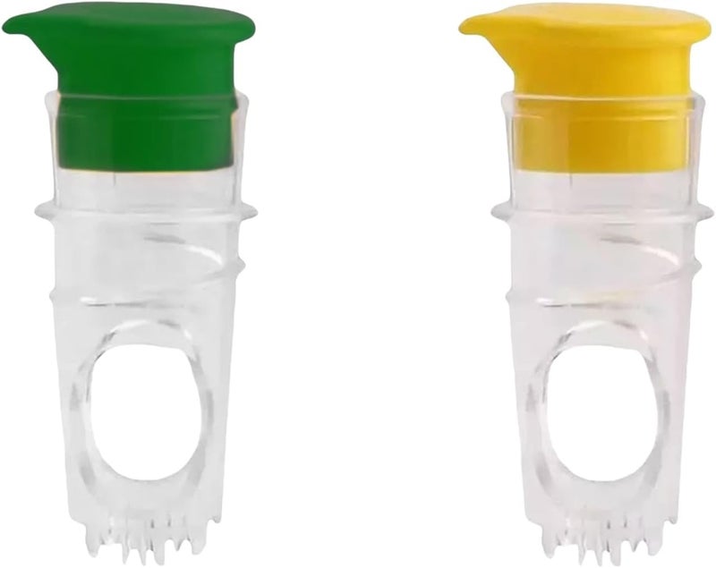 Manual Spiral Lemon Squeezer with Built-in Filter, Handheld Citrus Juicer for Fresh Juice, Portable Lime Press for Salads Drinks and Marinades - Image 1