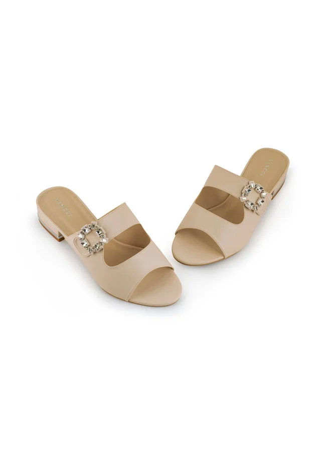 Vincci Women Multi Strap Mid Heel Sandals
