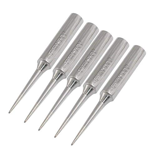 FEITA 900M-T Soldering Tips 0.8mm Point Solder Iron Replacement Tip Accessories Kit for Electronics 936 Soldering Station Tools (LI 5Pcs) - Image 1