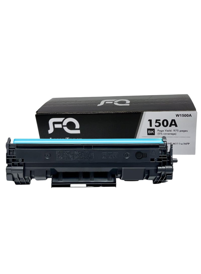 أف كيو خرطوشة حبر متوافقة W1500A (150A) متوافقة مع HP LaserJet M111 / MFP M141 - Image 1