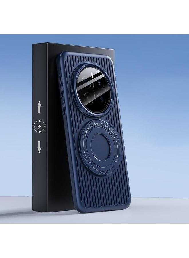 زبون جراب لهاتف Honor Magic7 Pro مزود بحلقة مغناطيسية مع حامل تبريد MagSafe لهاتف الكمبيوتر الشخصي - Image 1