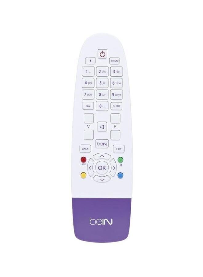 bein Universal Receiver Remote Control White Purple - Image 1